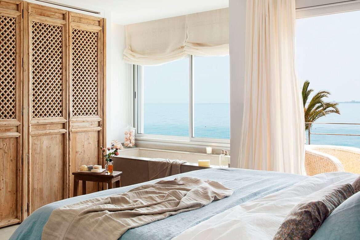 Decoración estilo mediterráneo para el dormitorio
